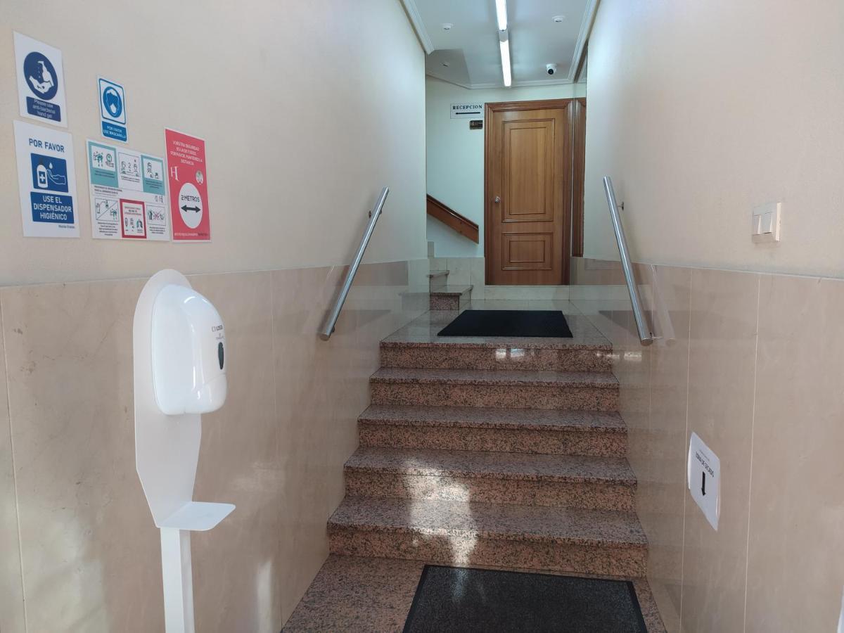 Hostal Palas A Coruña Buitenkant foto
