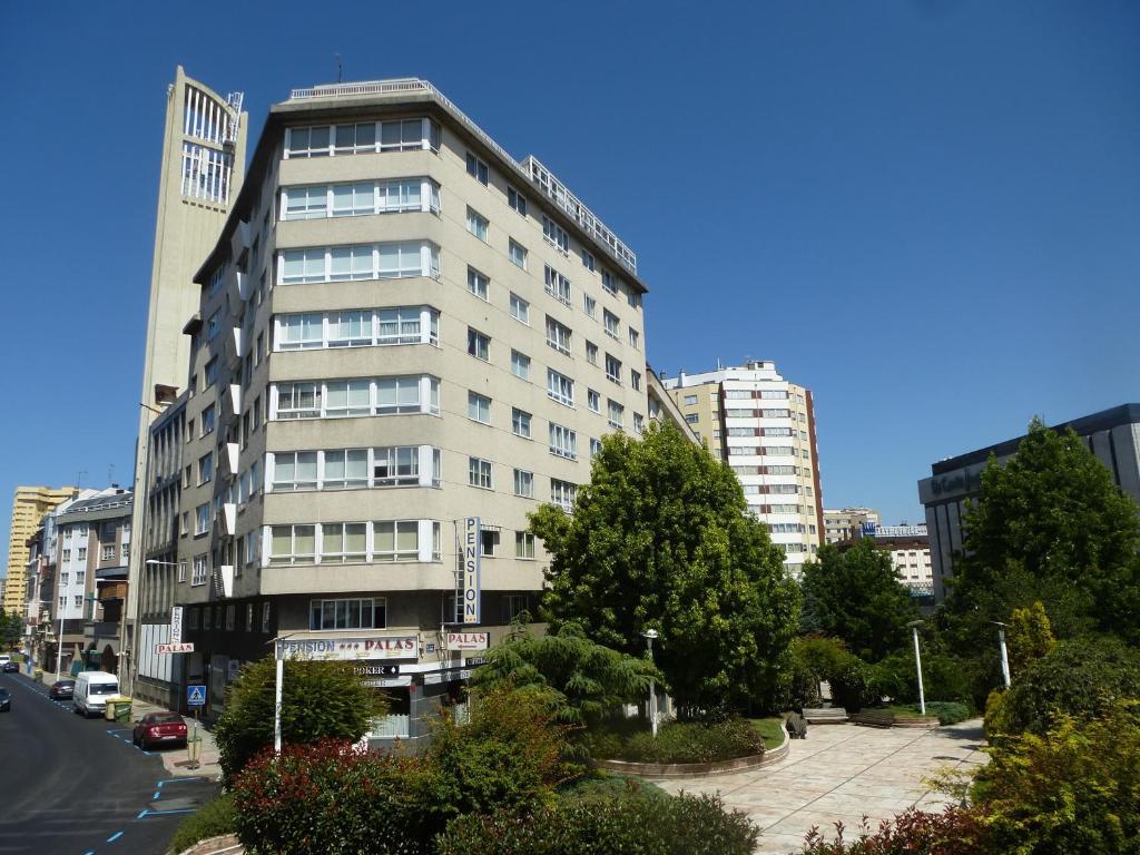 Hostal Palas A Coruña Buitenkant foto